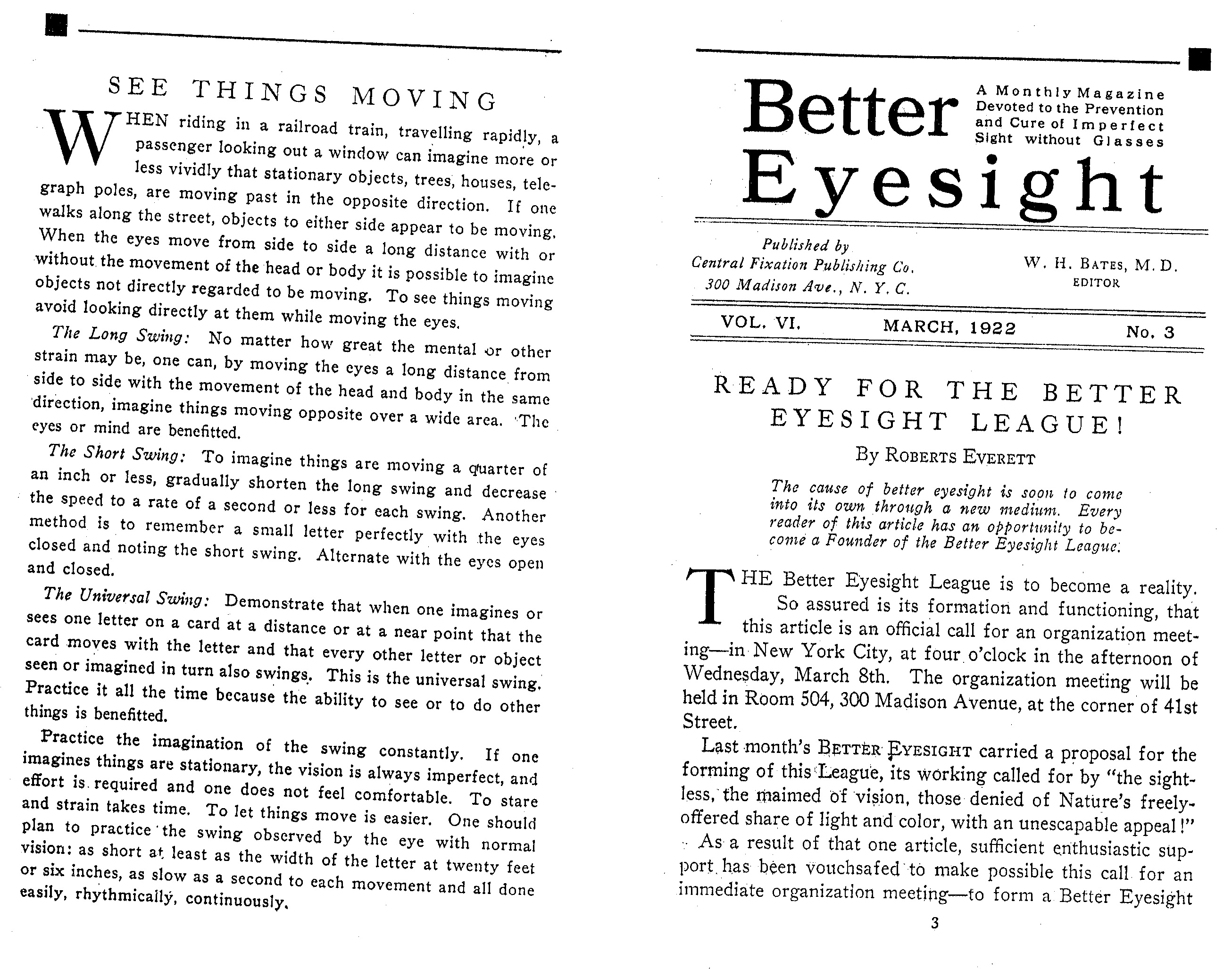 2 Better Eyesight League