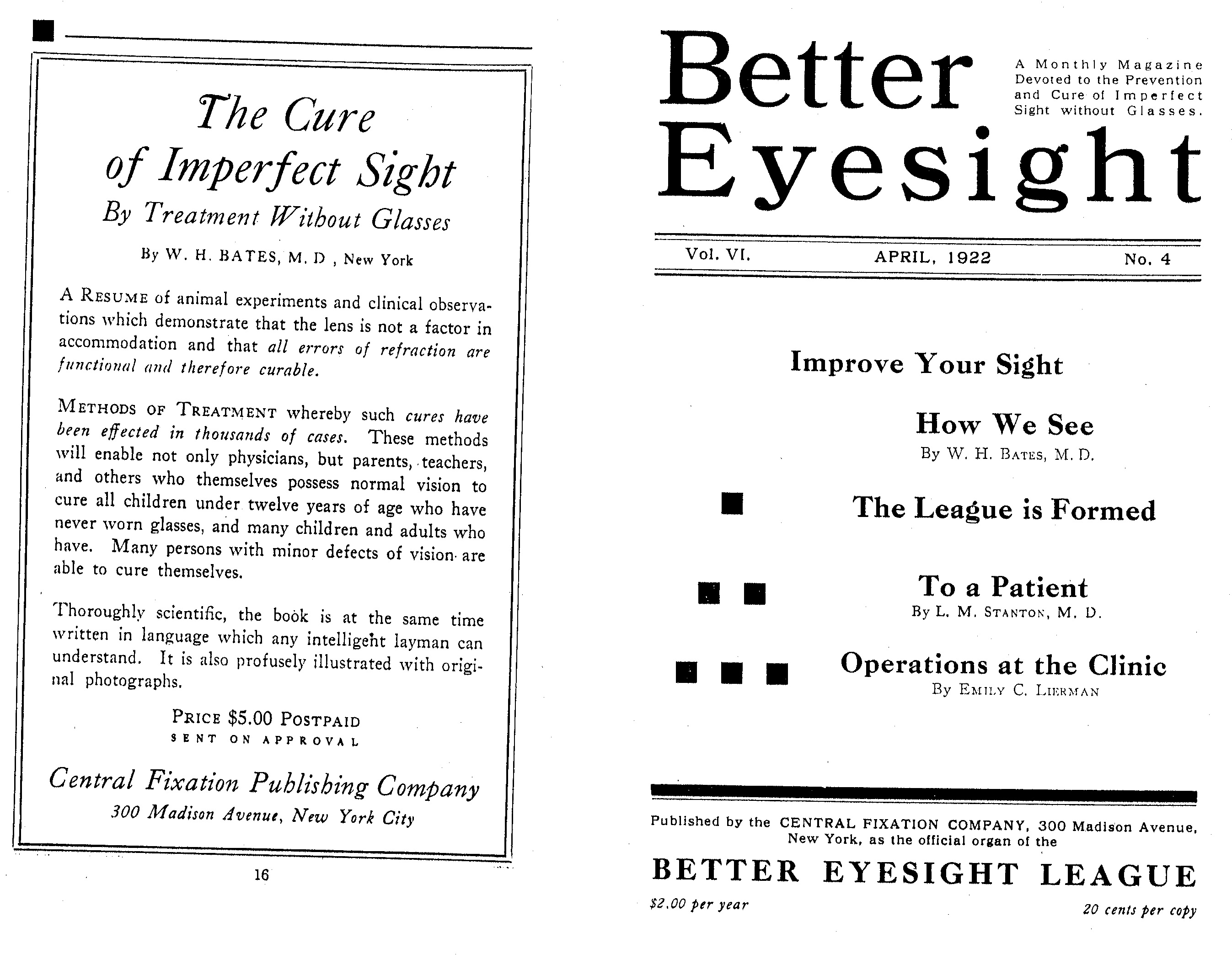 9 Better Eyesight League