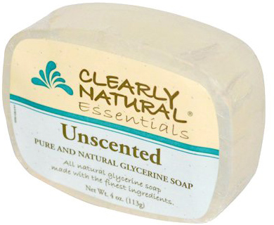 Clearly Natural Glycerine Soap, Unscented