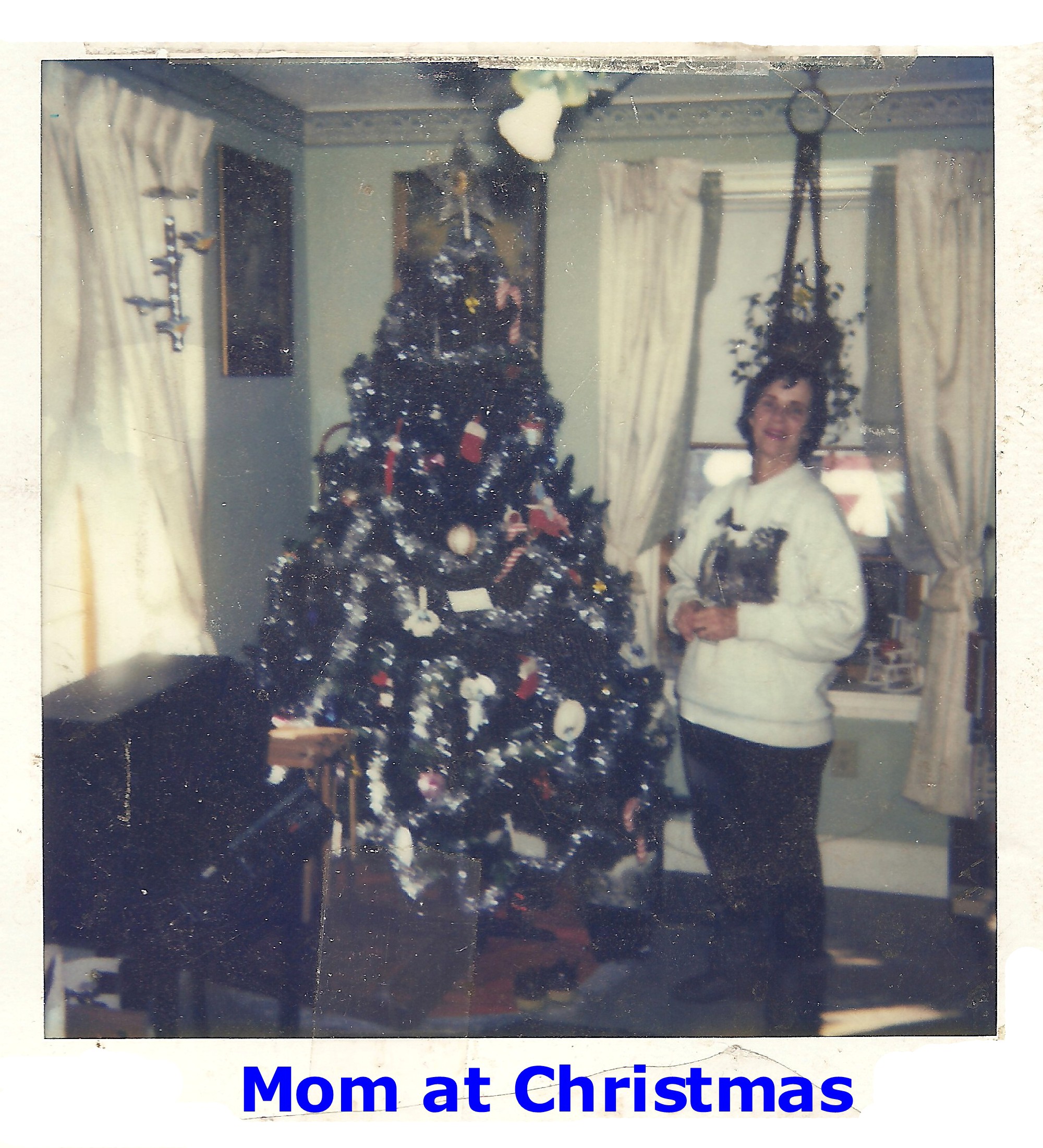 Mom at Christmas